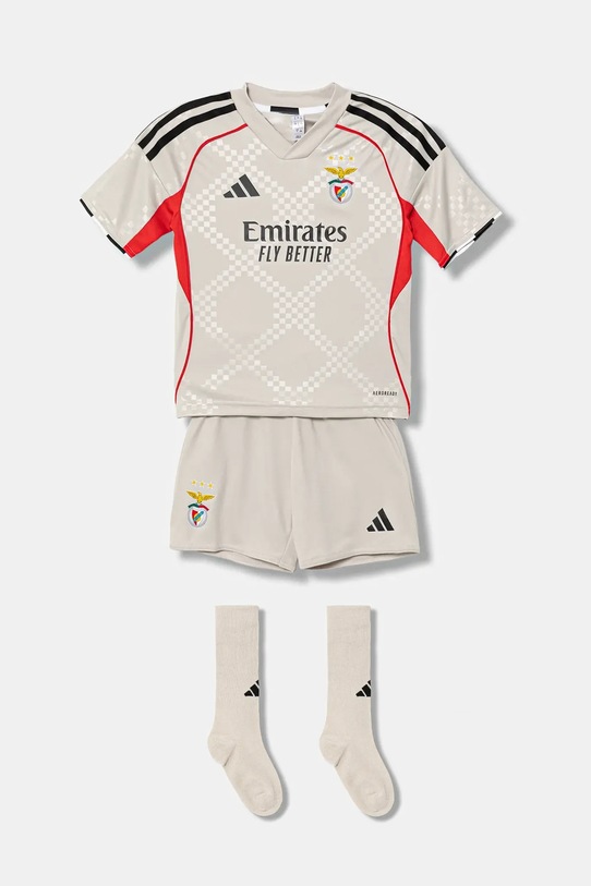 adidas Performance komplet dziecięcy SLB JN9946 beżowy AW25