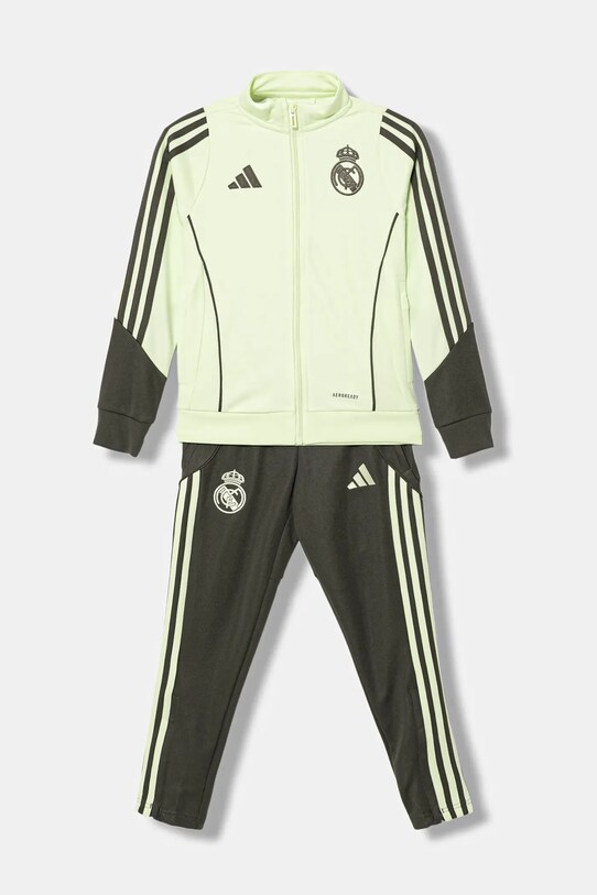 Детский спортивный костюм adidas Performance REAL MADRID аппликация зелёный JP4014