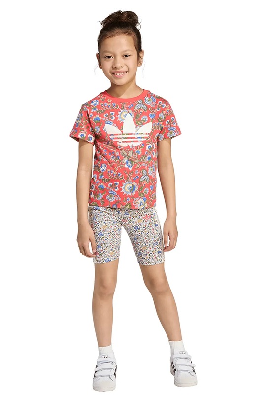 adidas Originals compleu copii print rosu JV7721