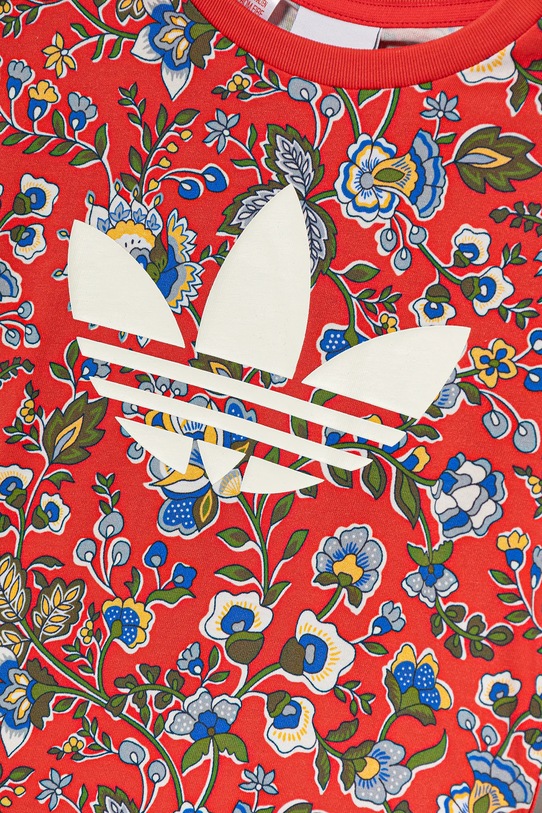 Момче Детски комплект adidas Originals JV7721 червен