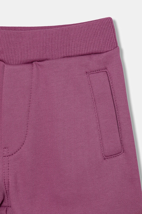 Bavlněná tepláková souprava pro miminka Diesel STIMOTYB-SET OVERALLS růžová K00716