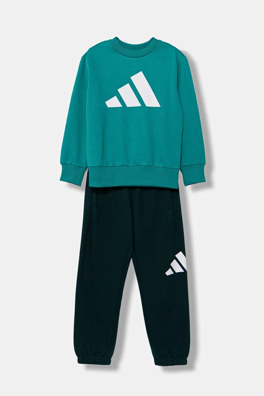 adidas dres dziecięcy wzorzyste turkusowy JV9938