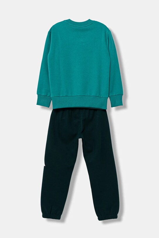 adidas dres dziecięcy JV9938 turkusowy AW25