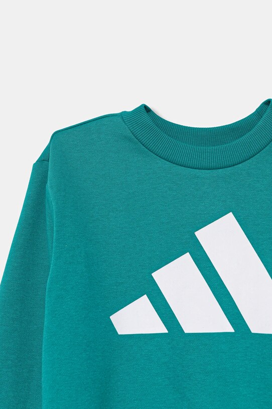 Chłopiec adidas dres dziecięcy JV9938 turkusowy