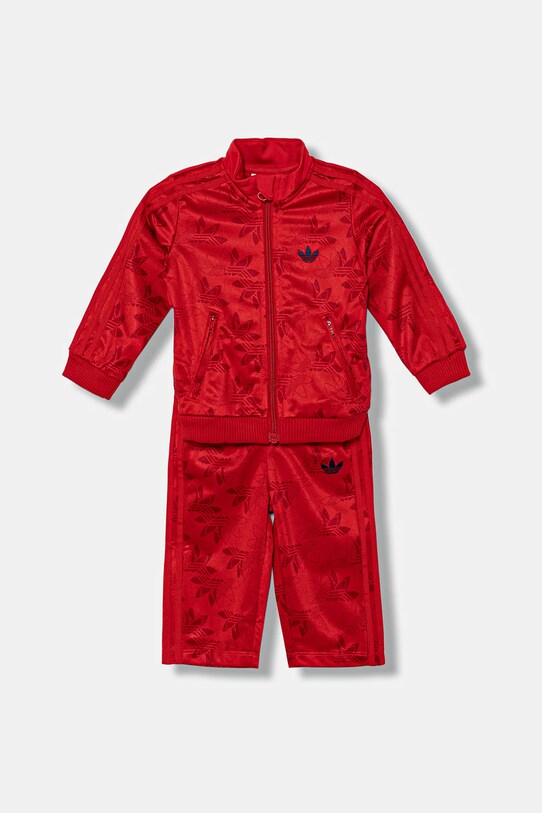 adidas Originals baba tréningruha mintás piros JW0288