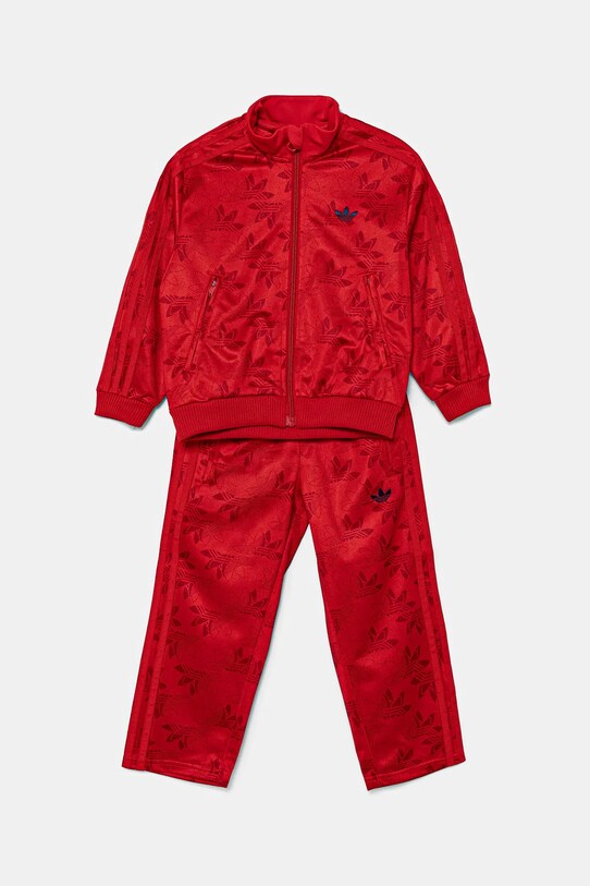 adidas Originals gyerek melegítő mintás piros JW0296