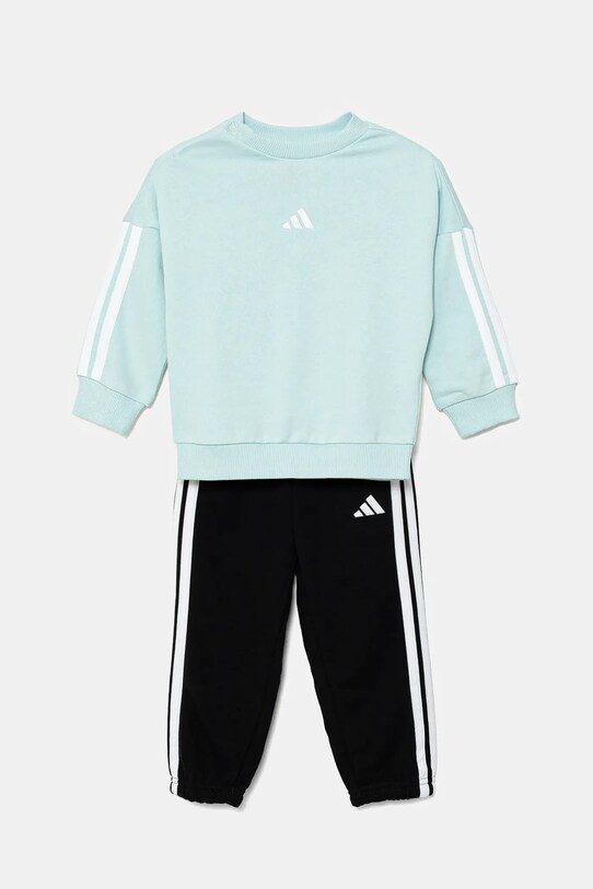 adidas trening copii tricotaj turcoaz JW3432