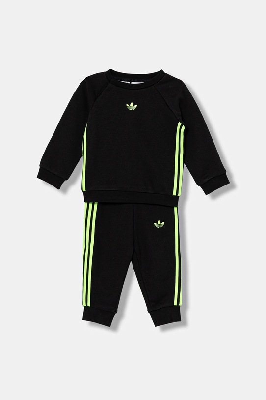 Бебешки анцуг adidas Originals еластичен черен JW5310