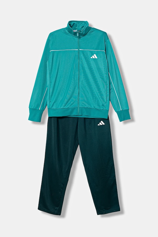 Dětská tepláková souprava adidas JX0206 zelená AW25