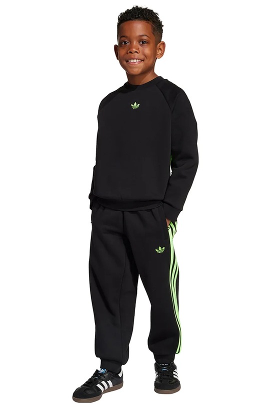 Дитячий спортивний костюм adidas Originals аплікація чорний JX0546