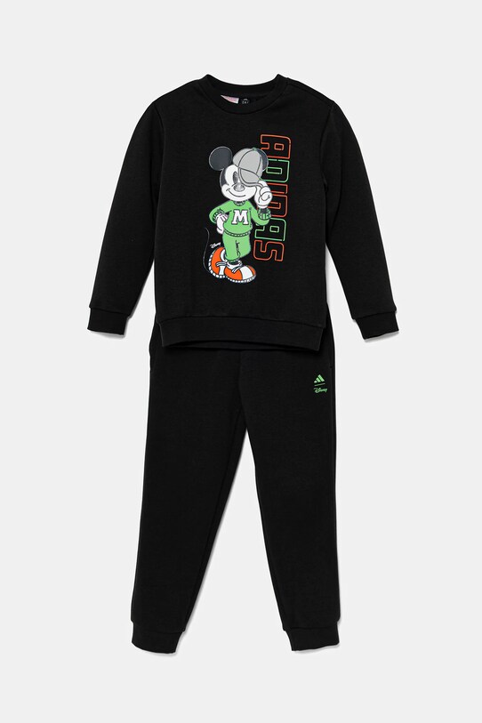 adidas gyerek melegítő nyomtatásos fekete JY1283