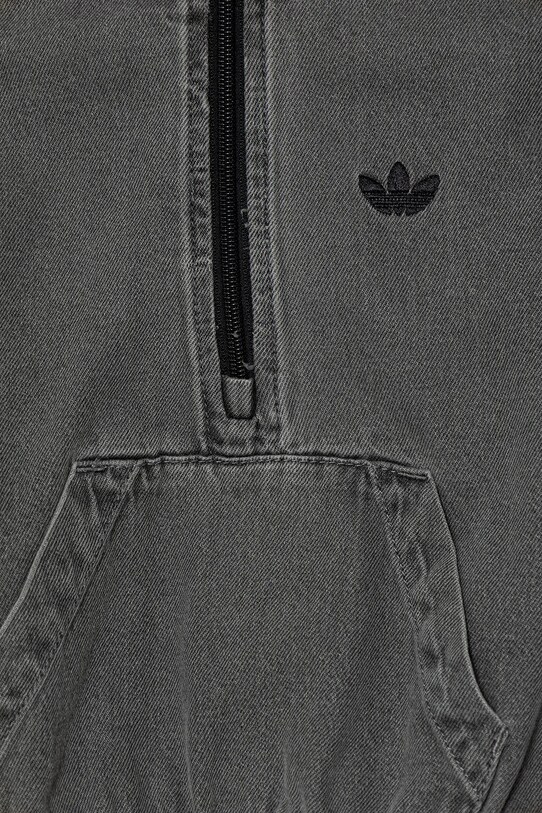 Детский комплект из хлопка adidas Originals серый JY3546