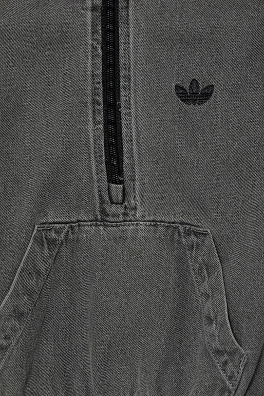 Detská bavlnená súprava adidas Originals JY3546 sivá