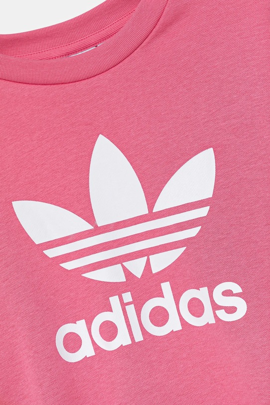adidas Originals dres dziecięcy różowy JY3741
