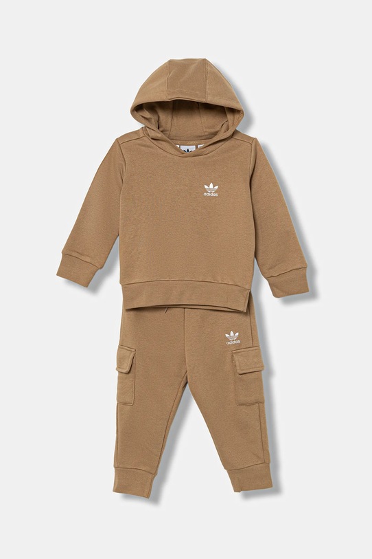 adidas Originals dres niemowlęcy dzianina zielony JY4868