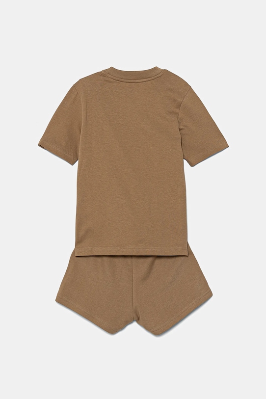 Chlapec Detská bavlnená súprava adidas Originals JY4879 zelená