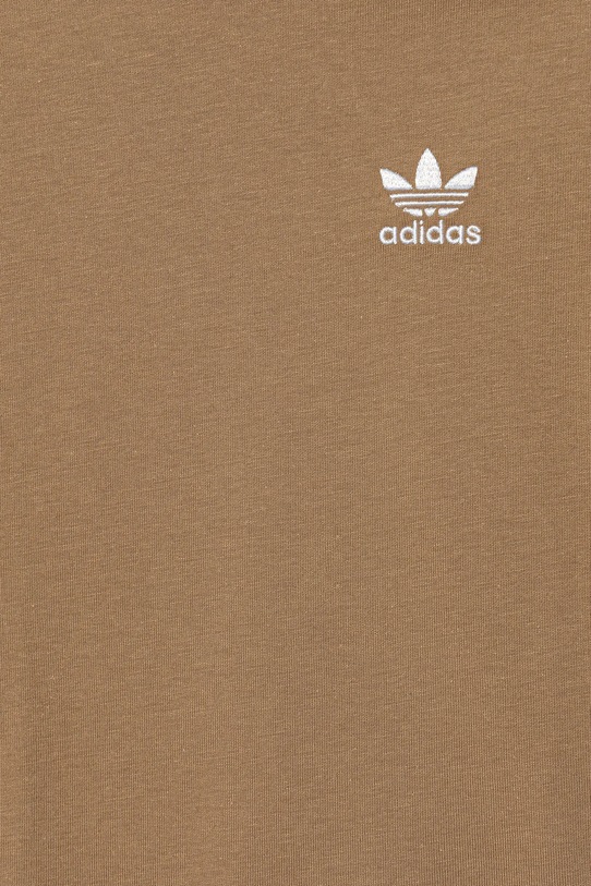 Chłopiec adidas Originals komplet bawełniany dziecięcy JY4981 brązowy