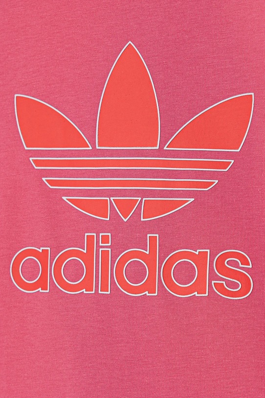 Pamučna dječja trenirka adidas Originals roza KA0222