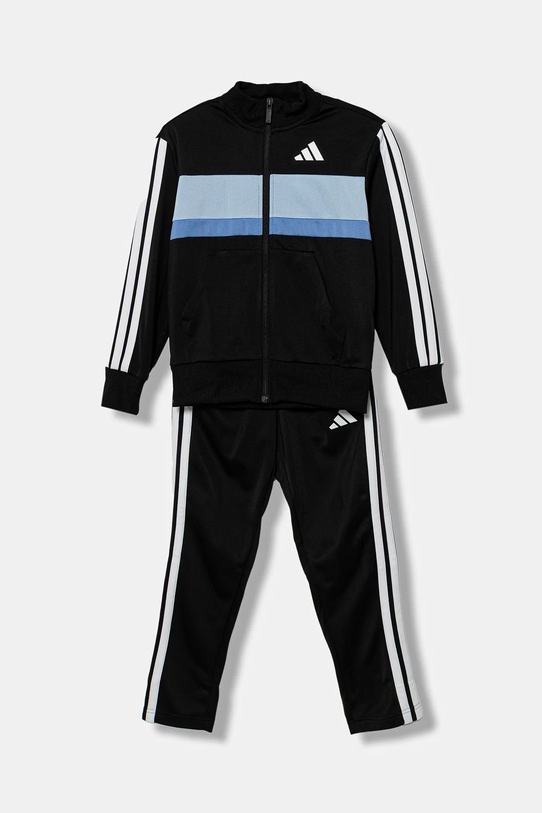 Детски анцуг adidas щампа черен KB7327