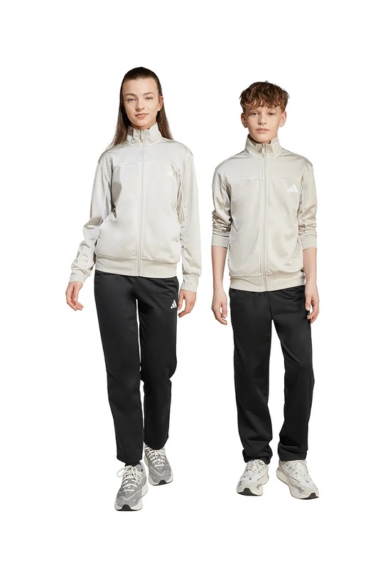 Dětská tepláková souprava adidas pletenina béžová KB9881