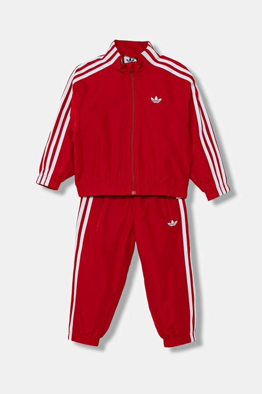 Παιδική φόρμα adidas Originals πλεκτό ύφασμα κόκκινο KC5052