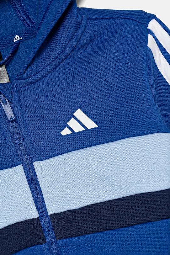 Chlapec Detská tepláková súprava adidas KC6004 tmavomodrá