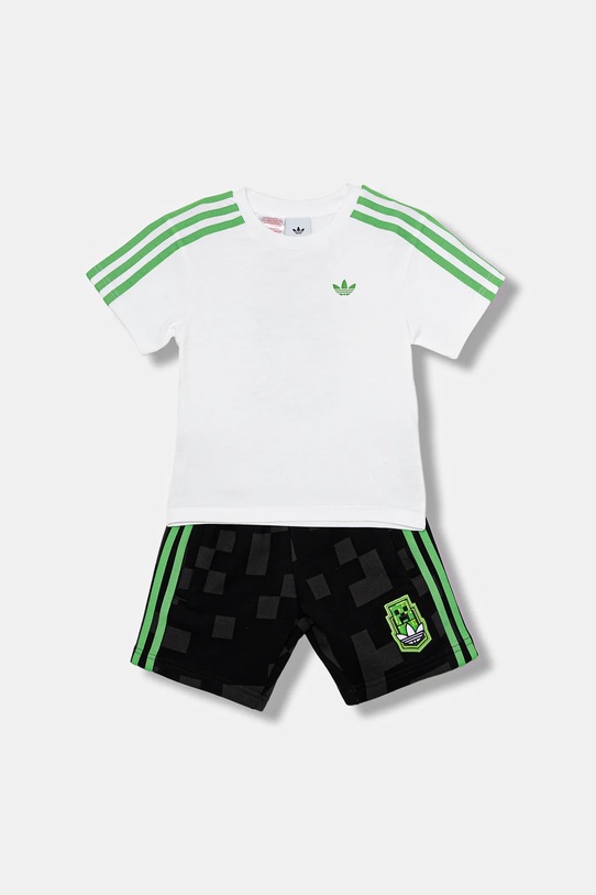 adidas Originals komplet dziecięcy aplikacja biały KD9821