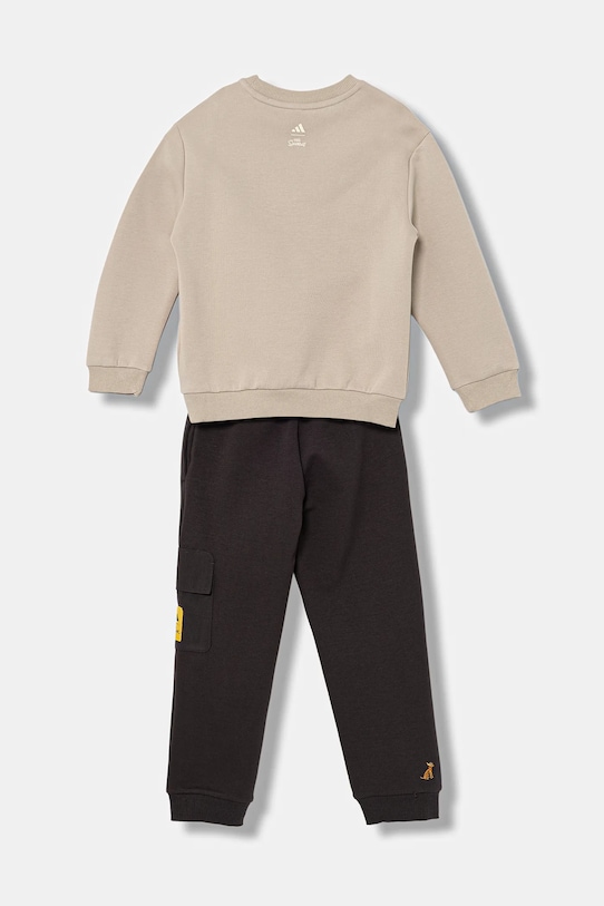 Chłopiec adidas dres dziecięcy JL9197 brązowy