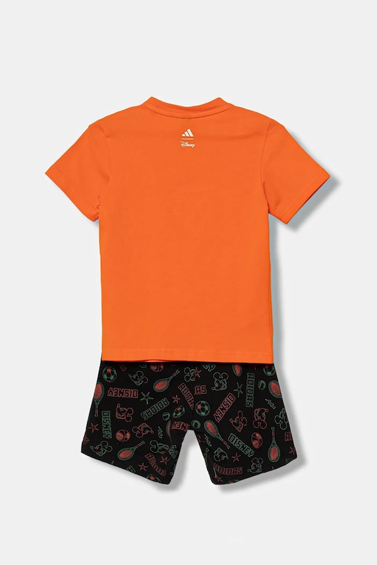 adidas komplet dziecięcy JM0817 pomarańczowy AW25