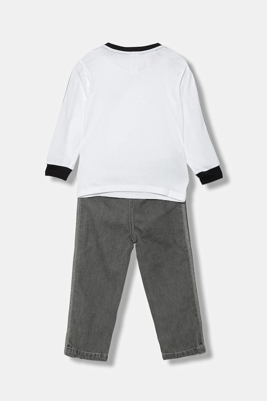 Σετ μωρού adidas Originals JW5312 λευκό AW25