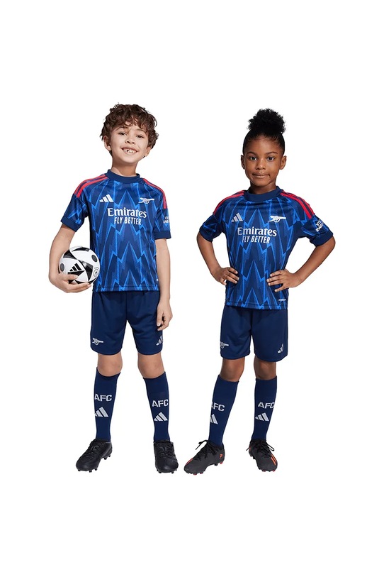 adidas Performance komplet dziecięcy AFC wzorzyste granatowy JI9527