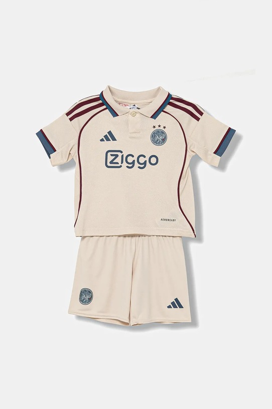 adidas Performance komplet dziecięcy AFC JI9573 beżowy AW25