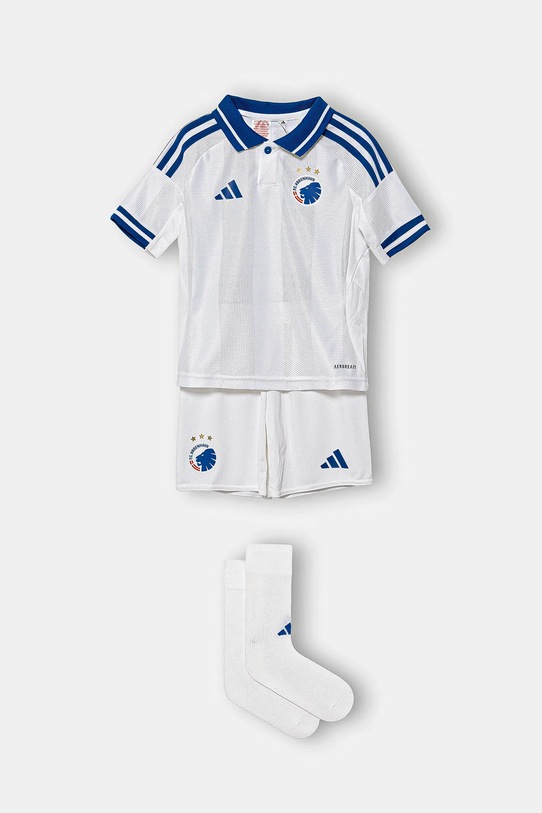 Detská súprava adidas Performance FCK 2-pak s elastanom biela JJ4318