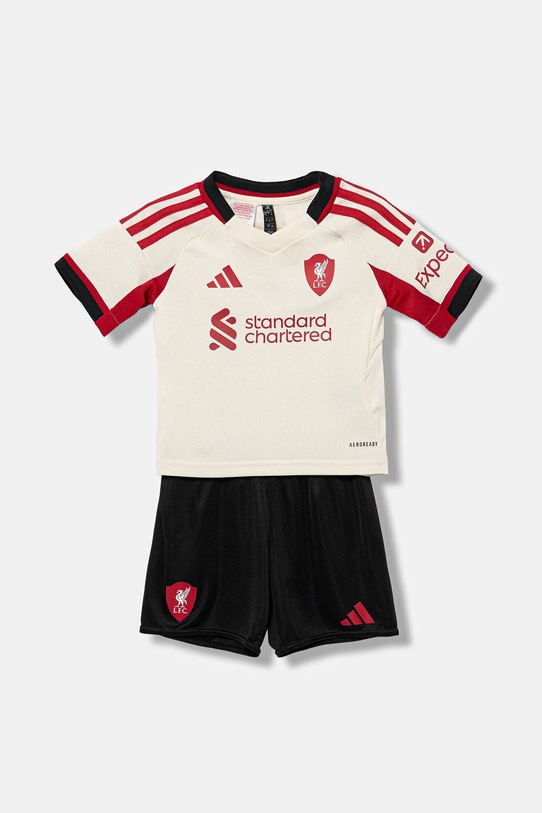 adidas Performance komplet dziecięcy LFC JV6455 beżowy AW25