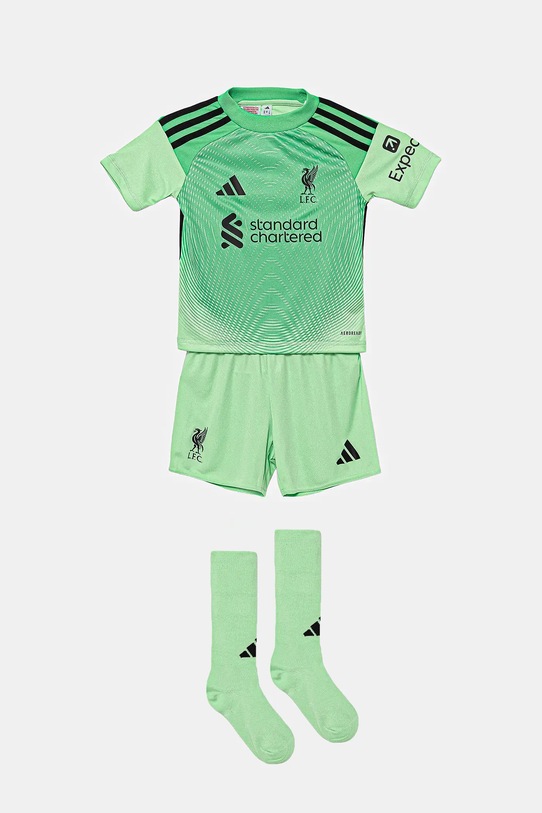 adidas Performance komplet dziecięcy LFC wzorzyste zielony JV6486