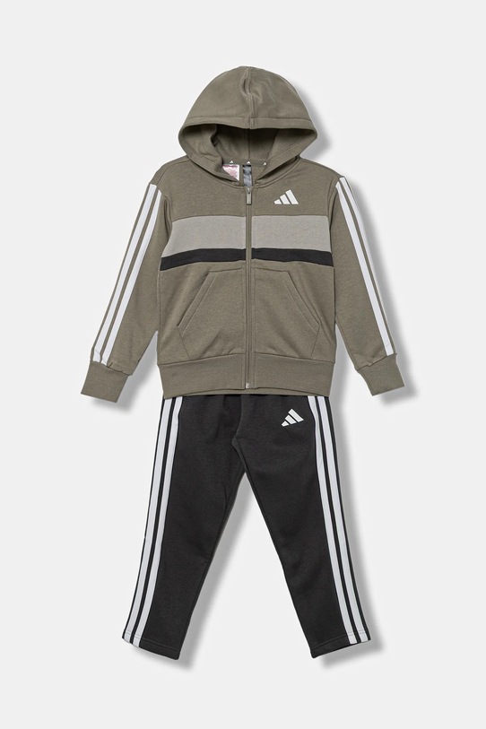 Detská tepláková súprava adidas JN2242 zelená AW25