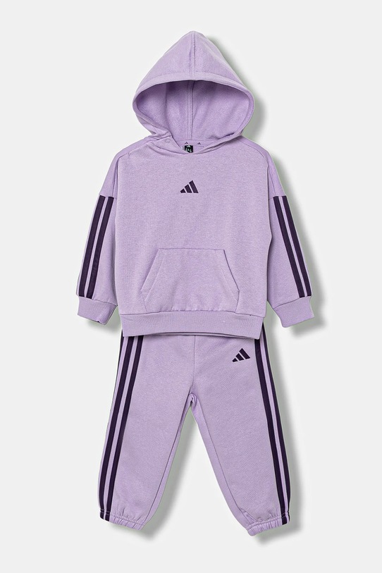 adidas trening copii tricotaj violet JV9856