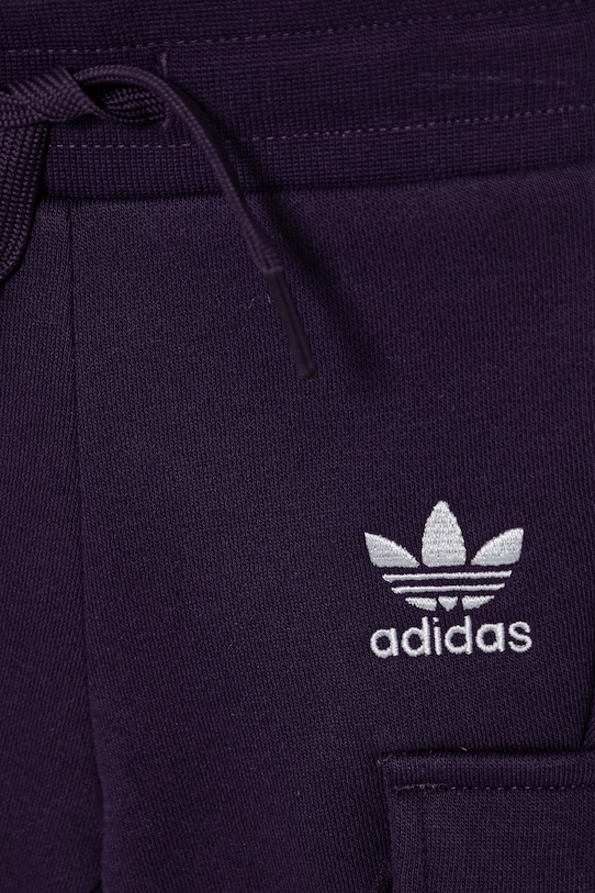 Chłopiec adidas Originals dres niemowlęcy JY4867 fioletowy