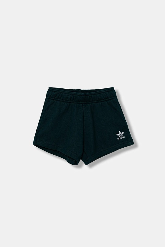 Detská bavlnená súprava adidas Originals zelená JY4875