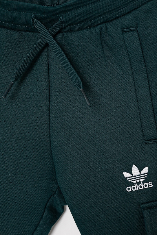Детски анцуг adidas Originals зелен JY4877