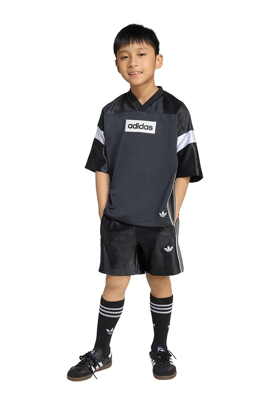 Детски комплект adidas Originals текстил черен JX3884