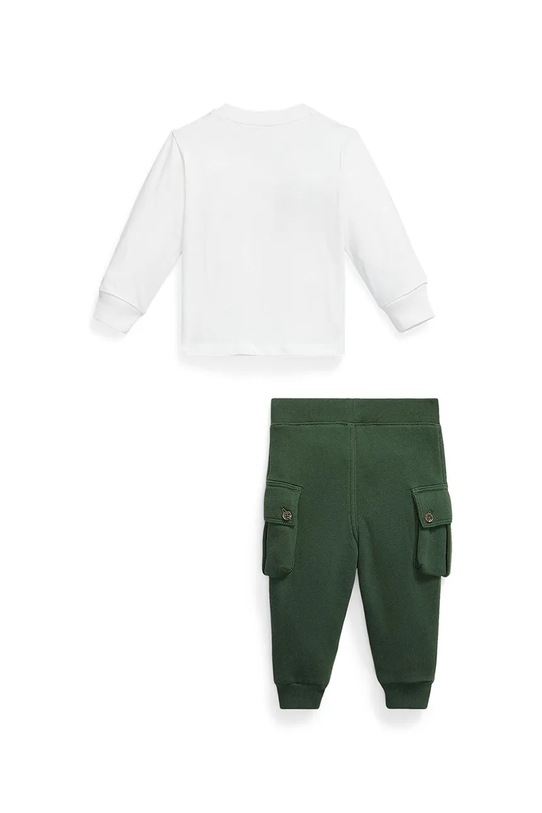 Бебешки анцуг Polo Ralph Lauren 320981282001 зелен AW25