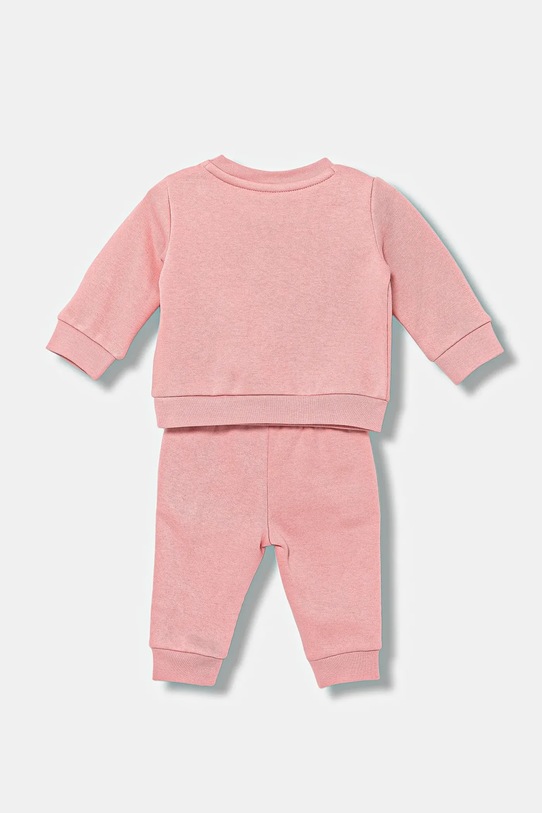 Puma dres niemowlęcy MINICATS ESS Crew Set FL INF 686280 różowy AW25