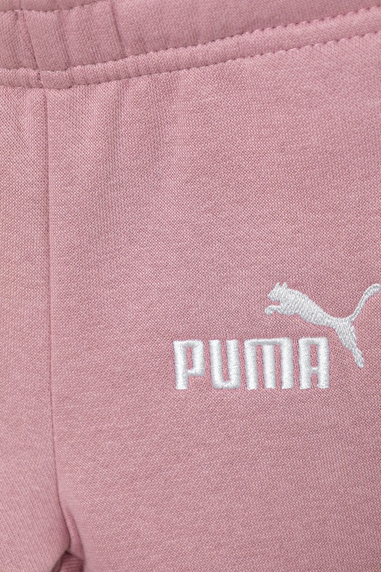 Chłopiec Puma dres dziecięcy MINICATS Loungewear Set FL INF 686282 różowy