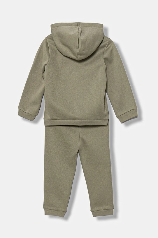 Puma dres dziecięcy MINICATS Loungewear Set FL INF 686282 zielony AW25