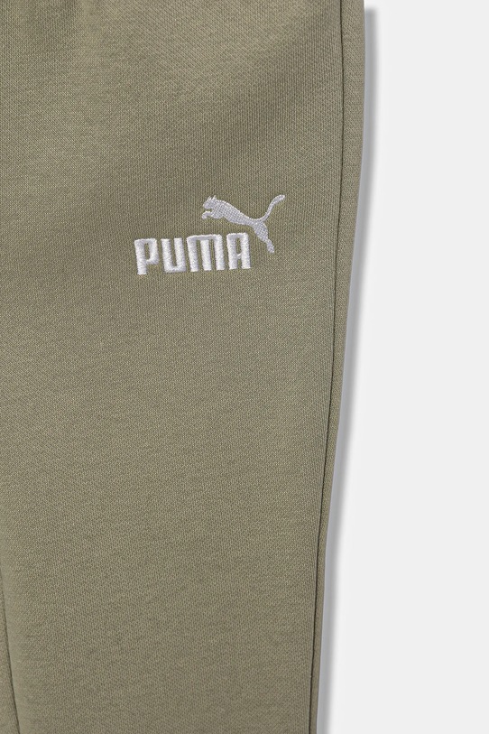 Chłopiec Puma dres dziecięcy MINICATS Loungewear Set FL INF 686282 zielony