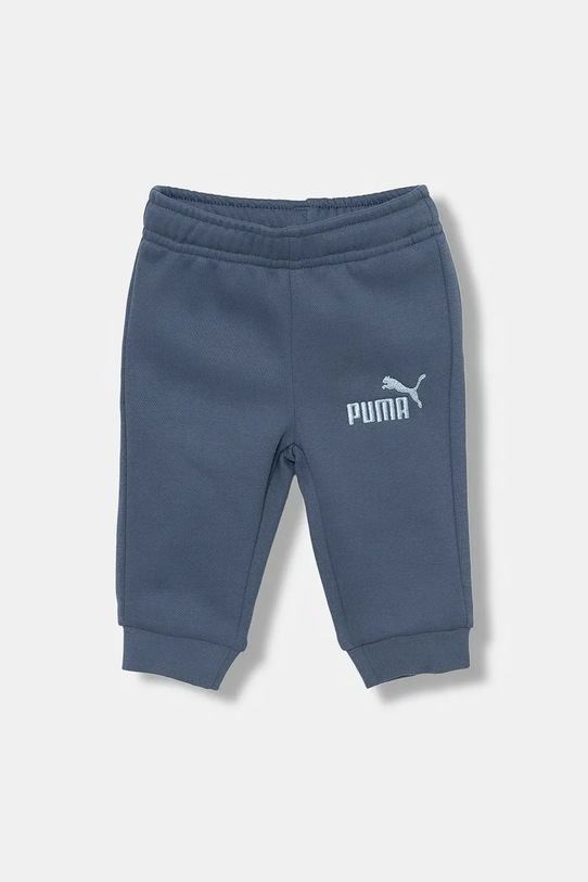 Chłopiec Puma dres dziecięcy MINICATS Full-Zip Set FL INF 689732 niebieski