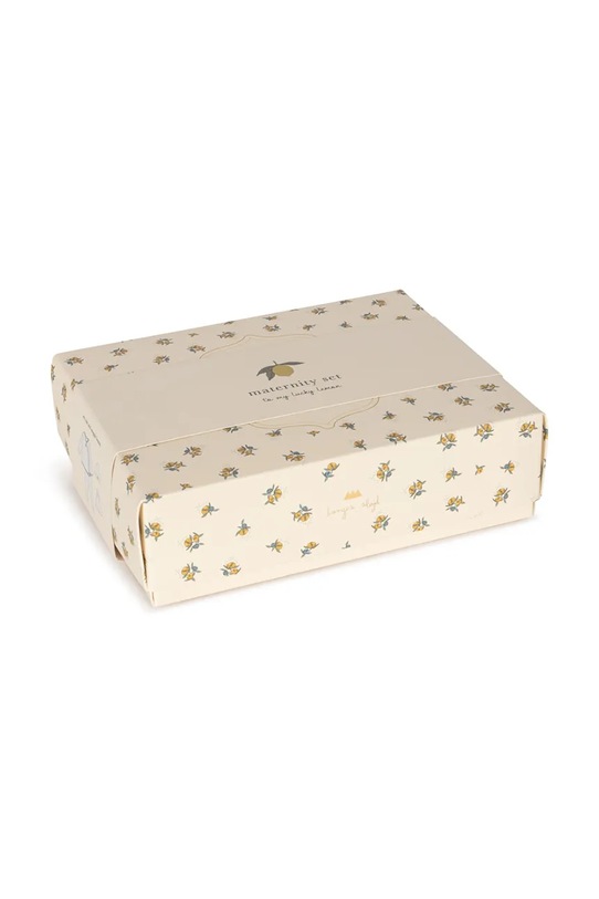 Konges Sløjd komplet niemowlęcy NIA TAKE-ME-HOME SET GOTS beżowy KS103943.9BYA