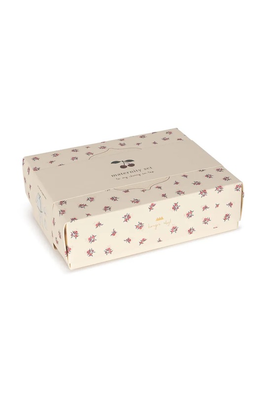 Konges Sløjd komplet niemowlęcy NIA TAKE-ME-HOME SET GOTS beżowy KS103943.9BYA