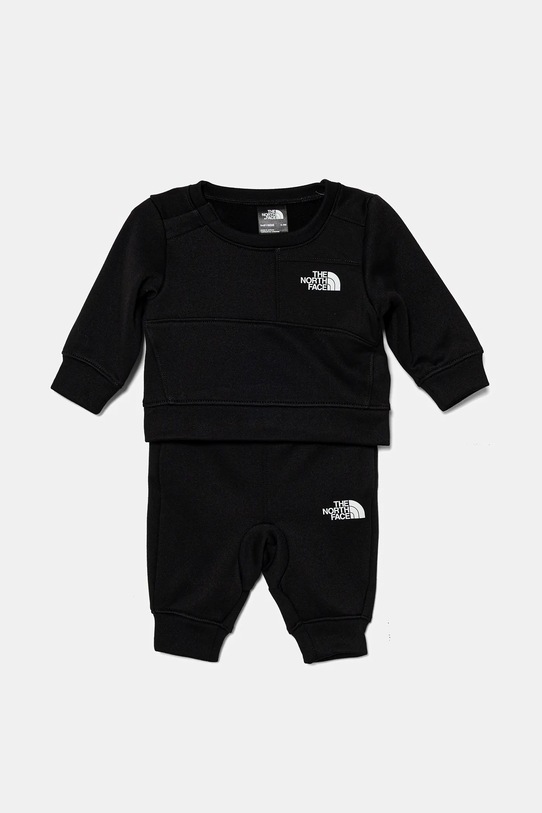 Trenirka za bebe The North Face BABY TNF PERFORMANCE FLEECE SET pletivo crna NF0A8CV1JK31